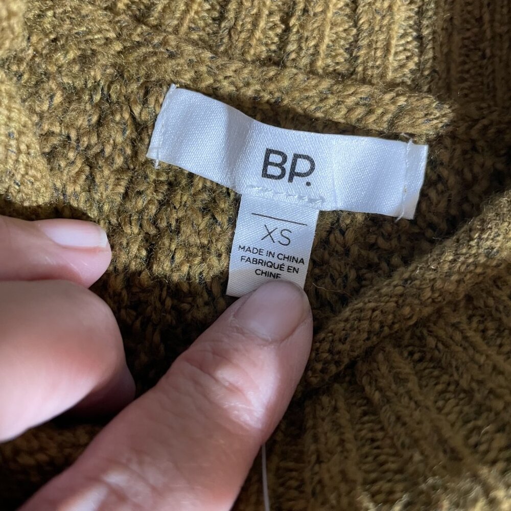 NWT BP Nordstrom Womens Cable Knit Sweater Dress XS - Picture 7 of 8